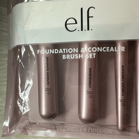 3/$35 🚨 ELF Foundation & Concealer Brush Set - Pink - Picture 5 of 5